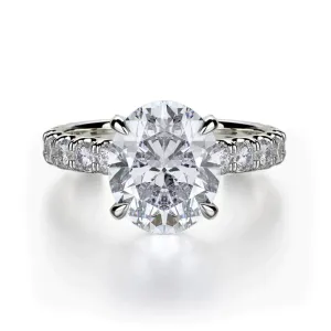 0.86ctw Diamond Engagement Ring