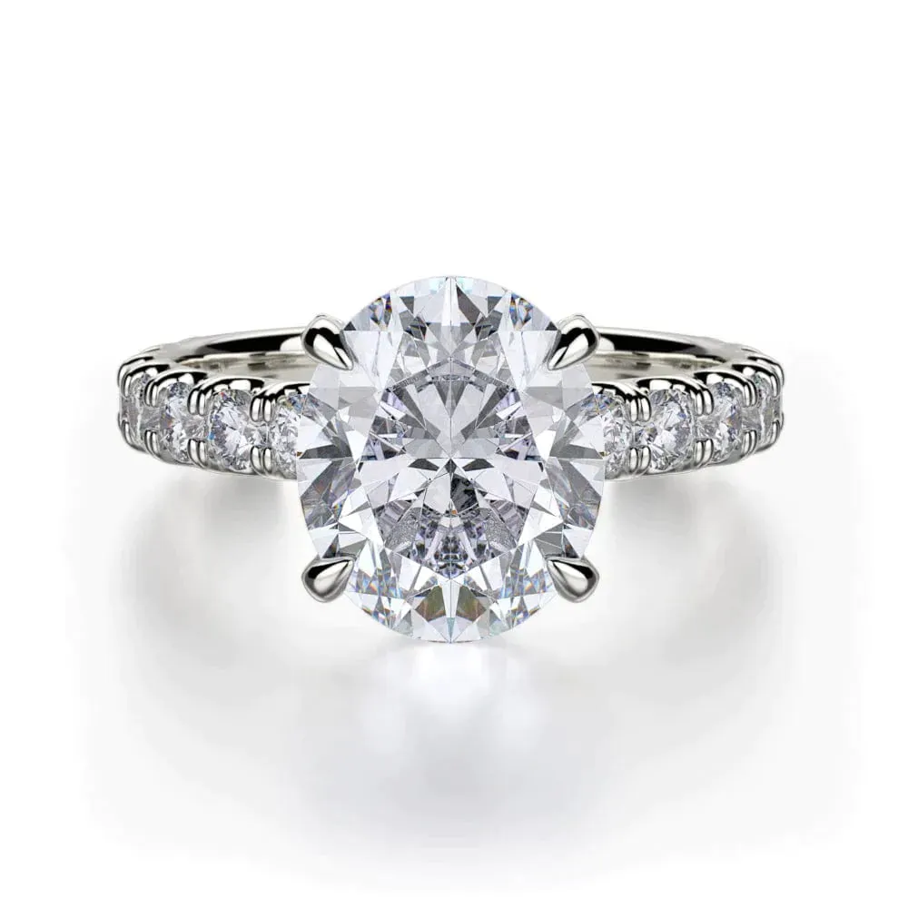 0.86ctw Diamond Engagement Ring