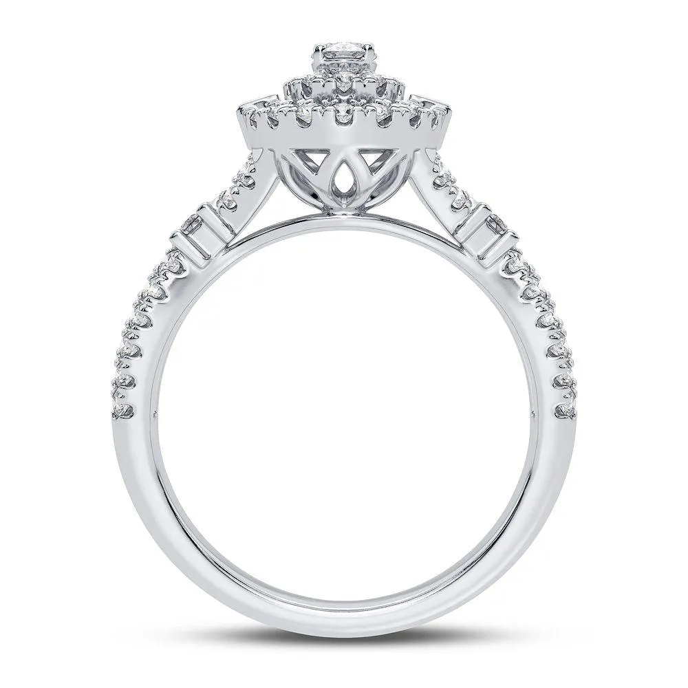 14K 0.75CT Diamond ENGAGEMENT Ring