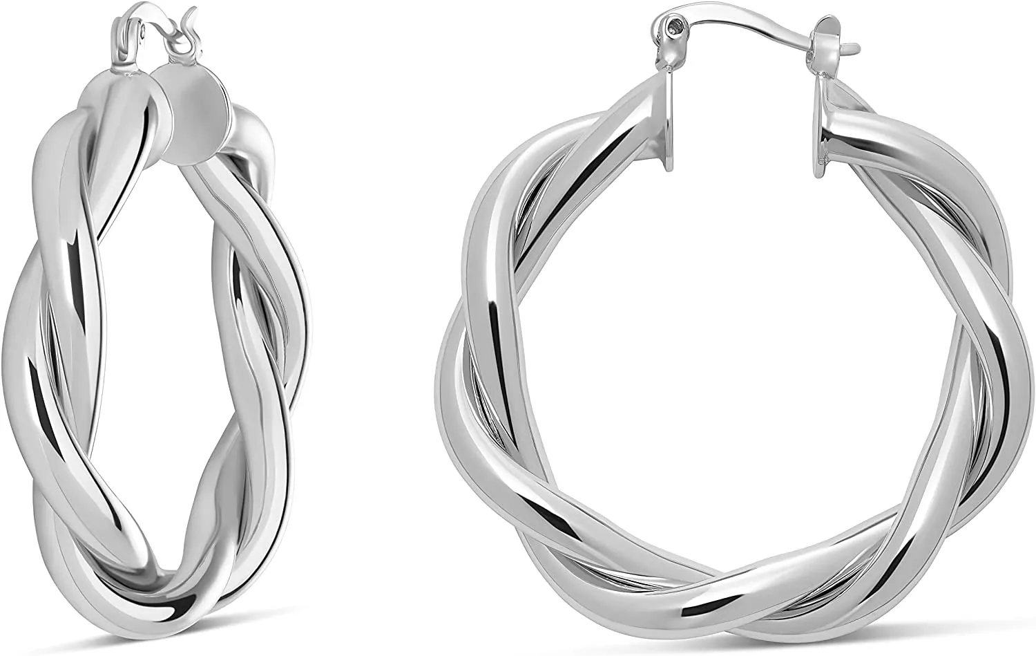 14k Gold Hoop Earrings for Women