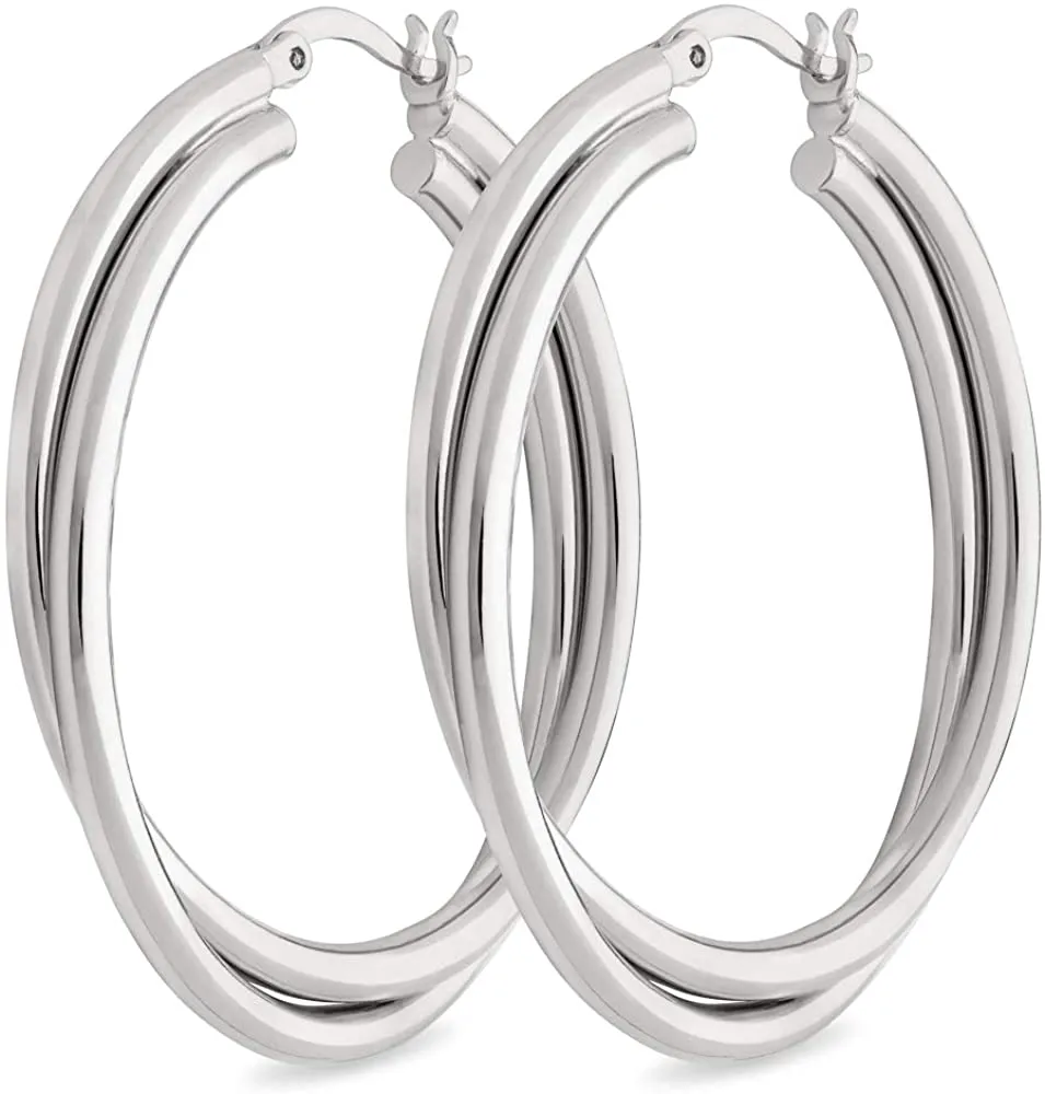 14k Gold Hoop Earrings for Women