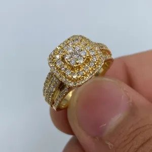 14K Phoenix Diamond Ring