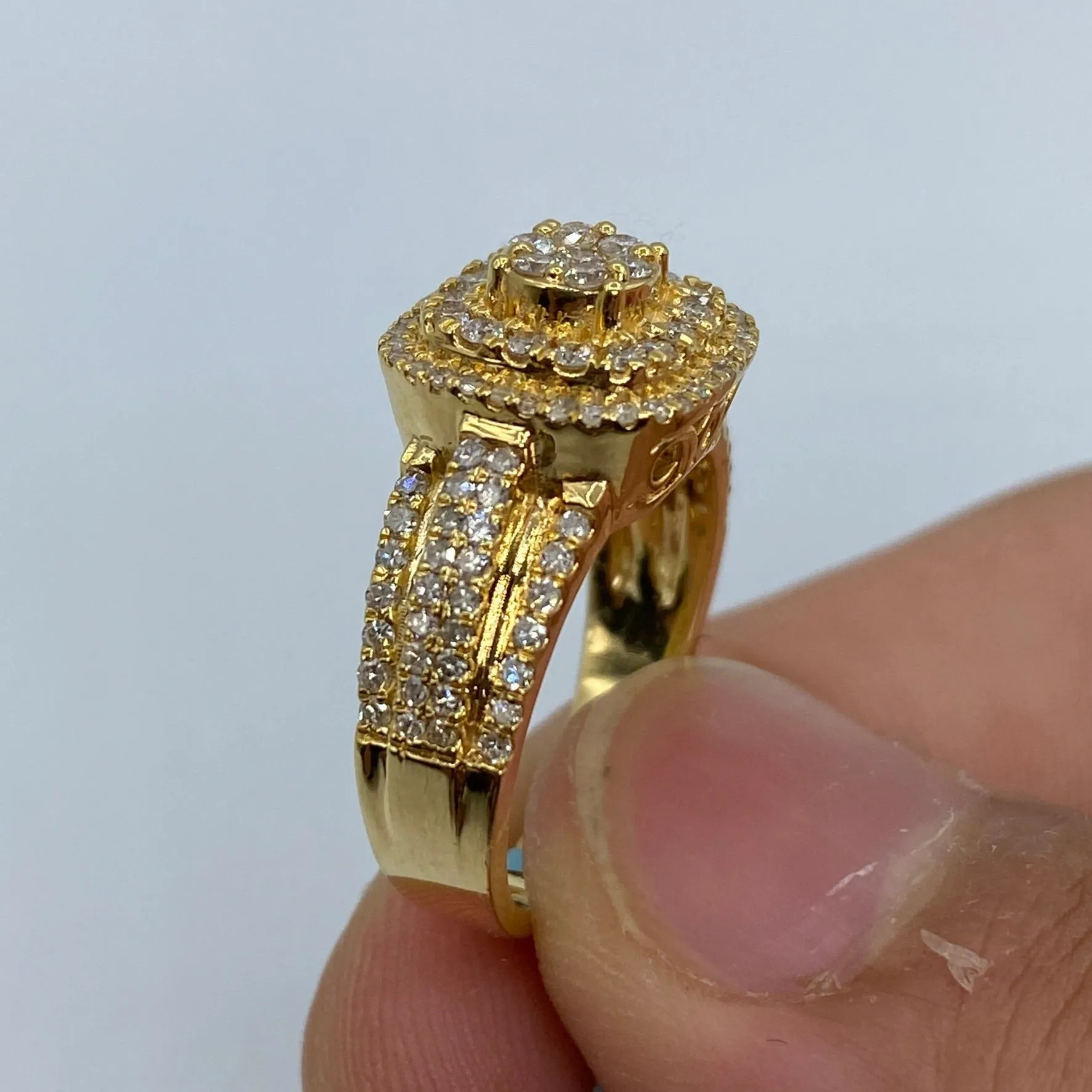 14K Phoenix Diamond Ring