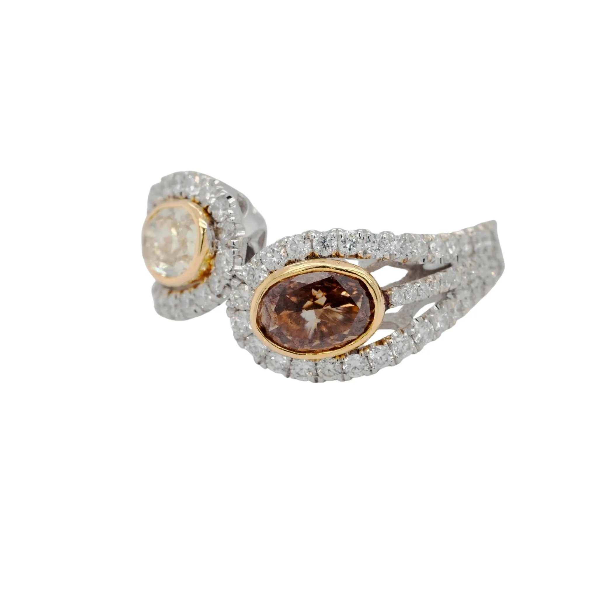 1.66 Carat Diamond Ring in 14k White Gold