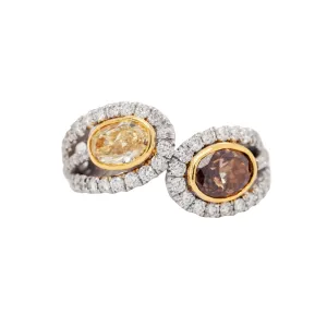 1.66 Carat Diamond Ring in 14k White Gold