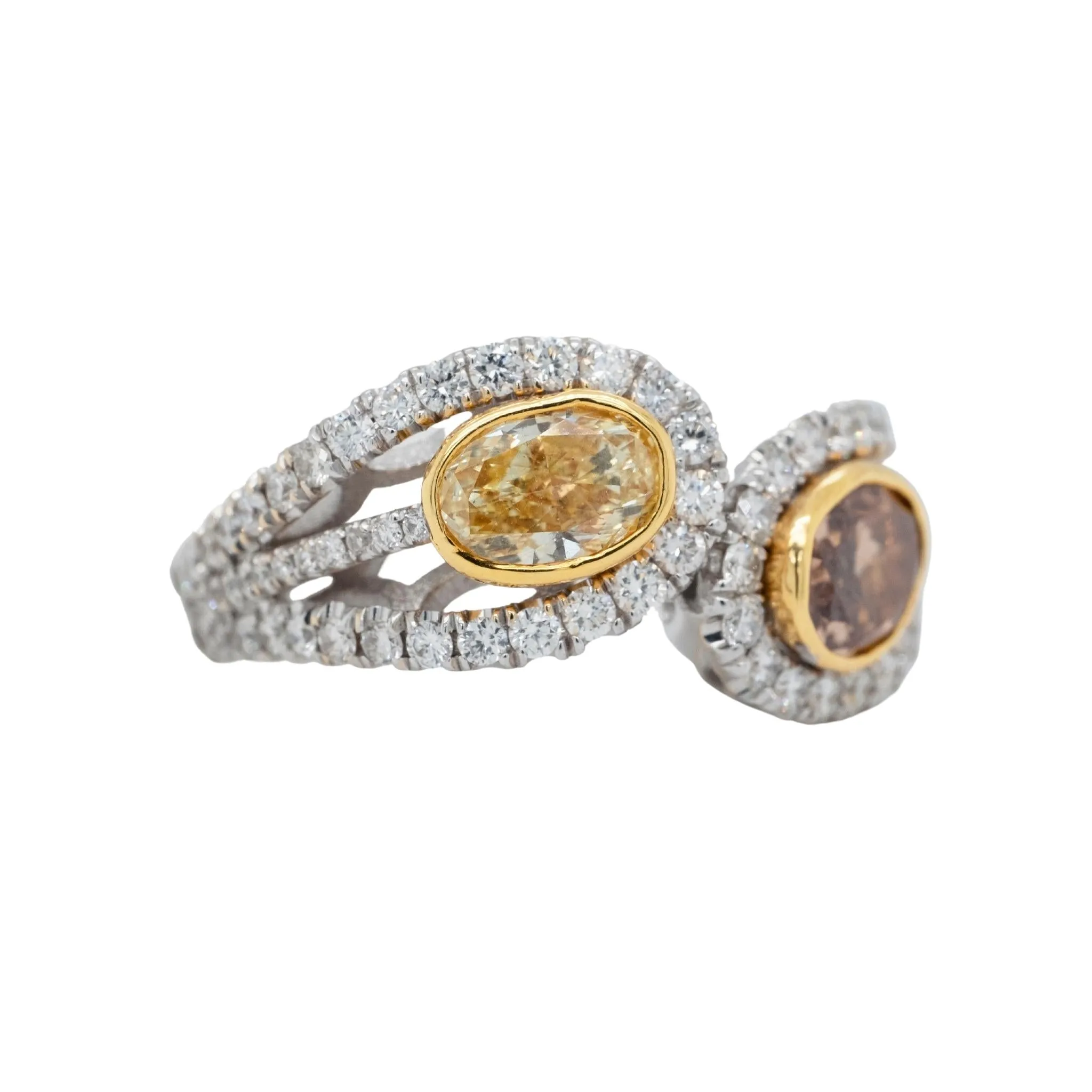 1.66 Carat Diamond Ring in 14k White Gold