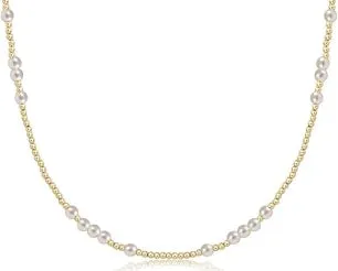 17 inch Choker Hope Unwritten 3MM Pearl