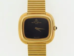 18K YELLOW GOLD WATCH