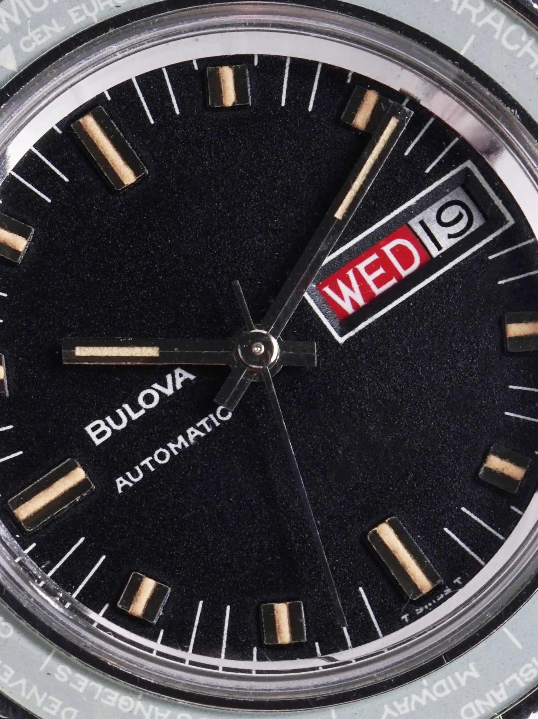 1969 Bulova SkyStar World Time (Ref. 761) Black Dial