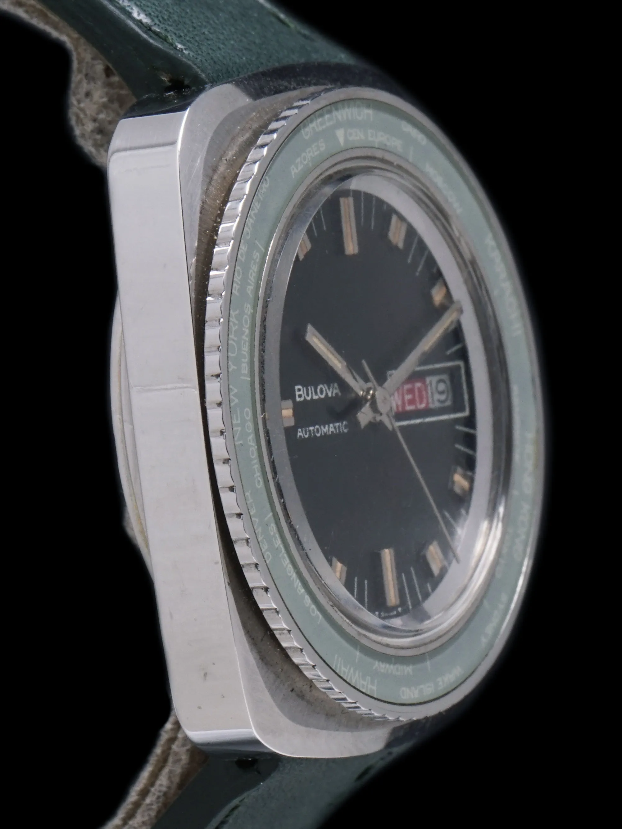 1969 Bulova SkyStar World Time (Ref. 761) Black Dial