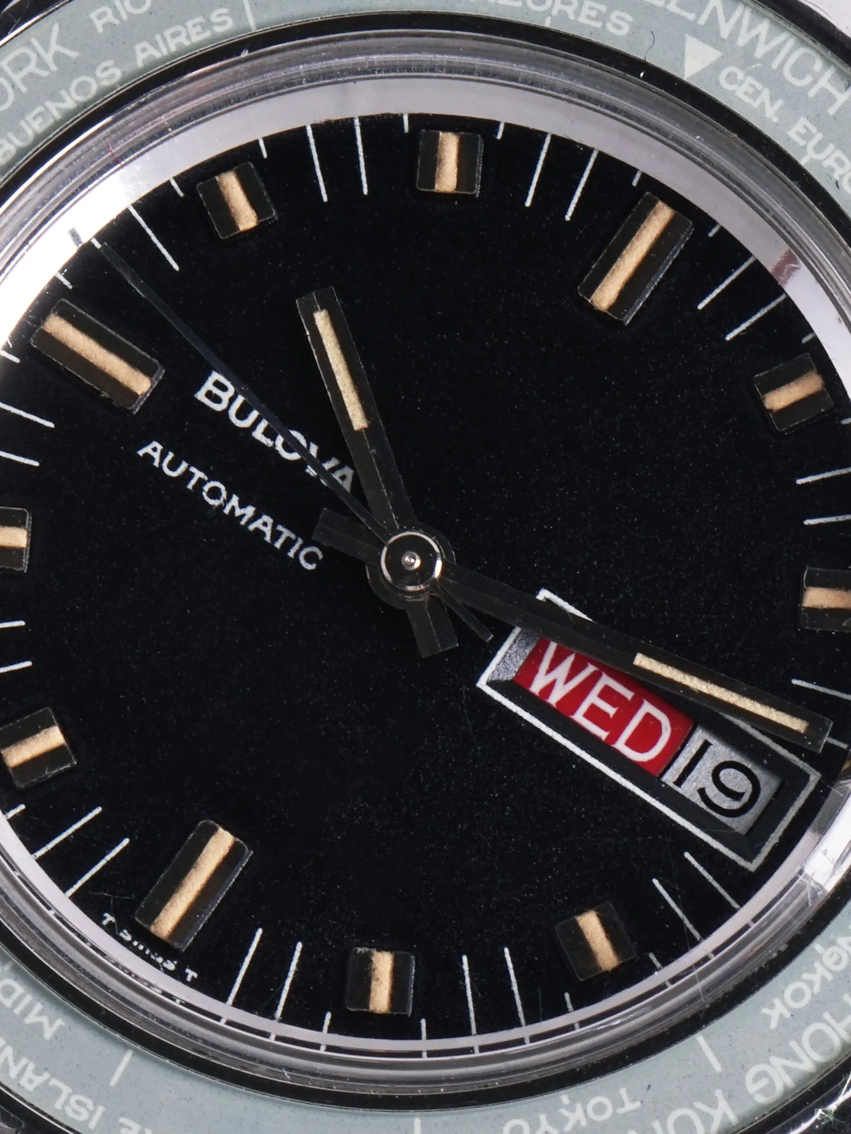 1969 Bulova SkyStar World Time (Ref. 761) Black Dial