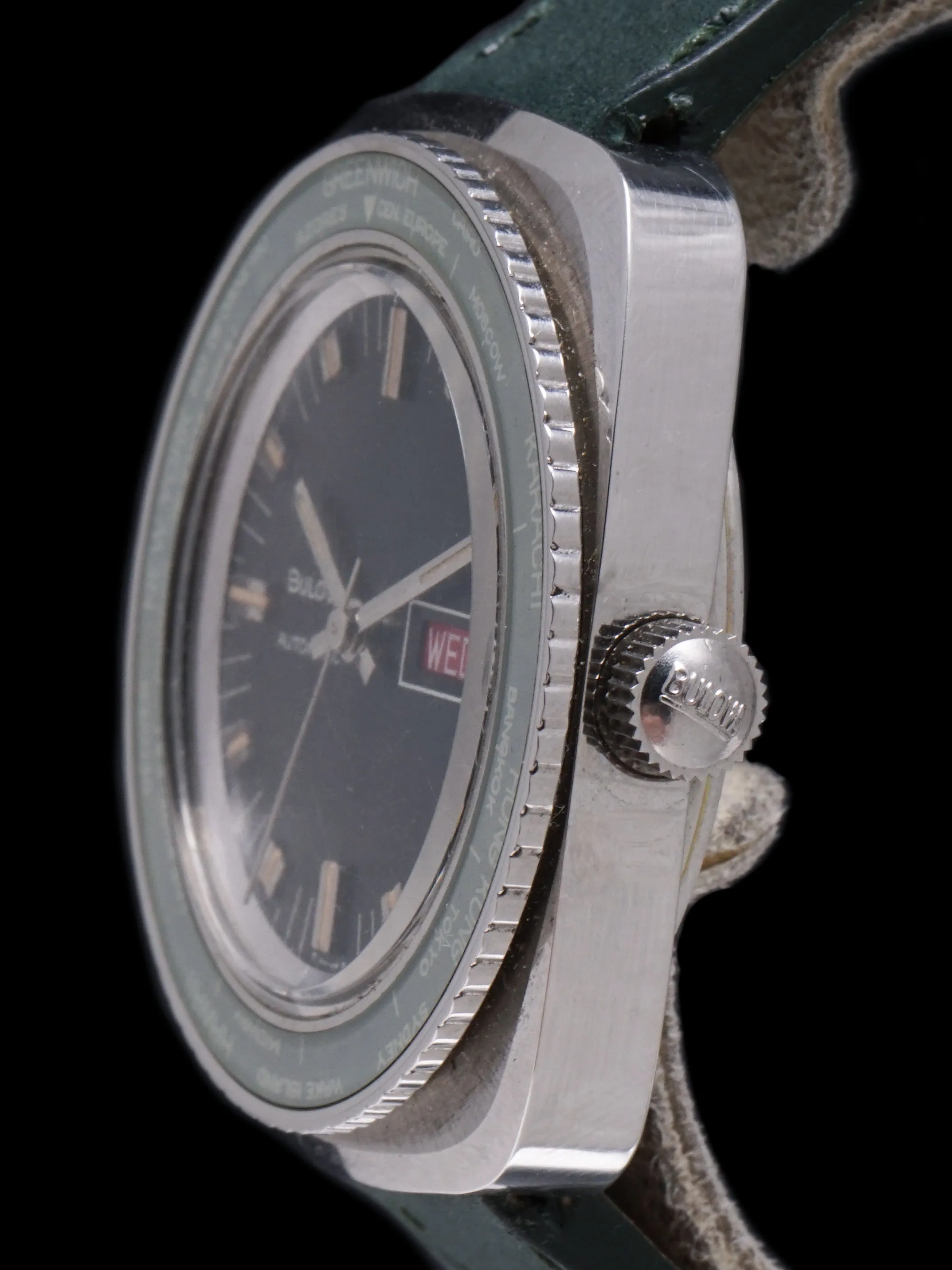 1969 Bulova SkyStar World Time (Ref. 761) Black Dial