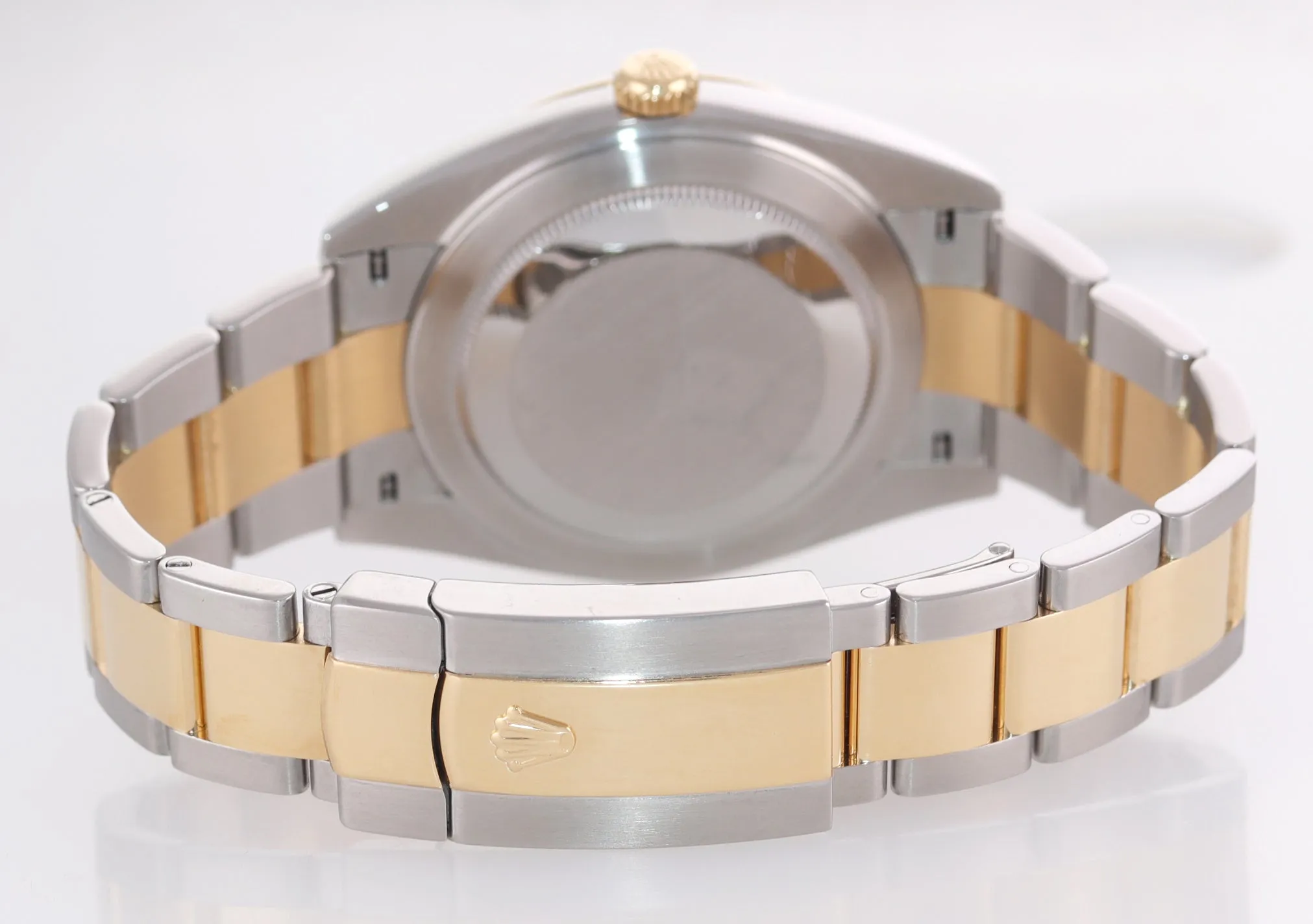 2021 PAPERS Rolex DateJust 41 126333 Two Tone Gold Wimbledon Grey Watch Box