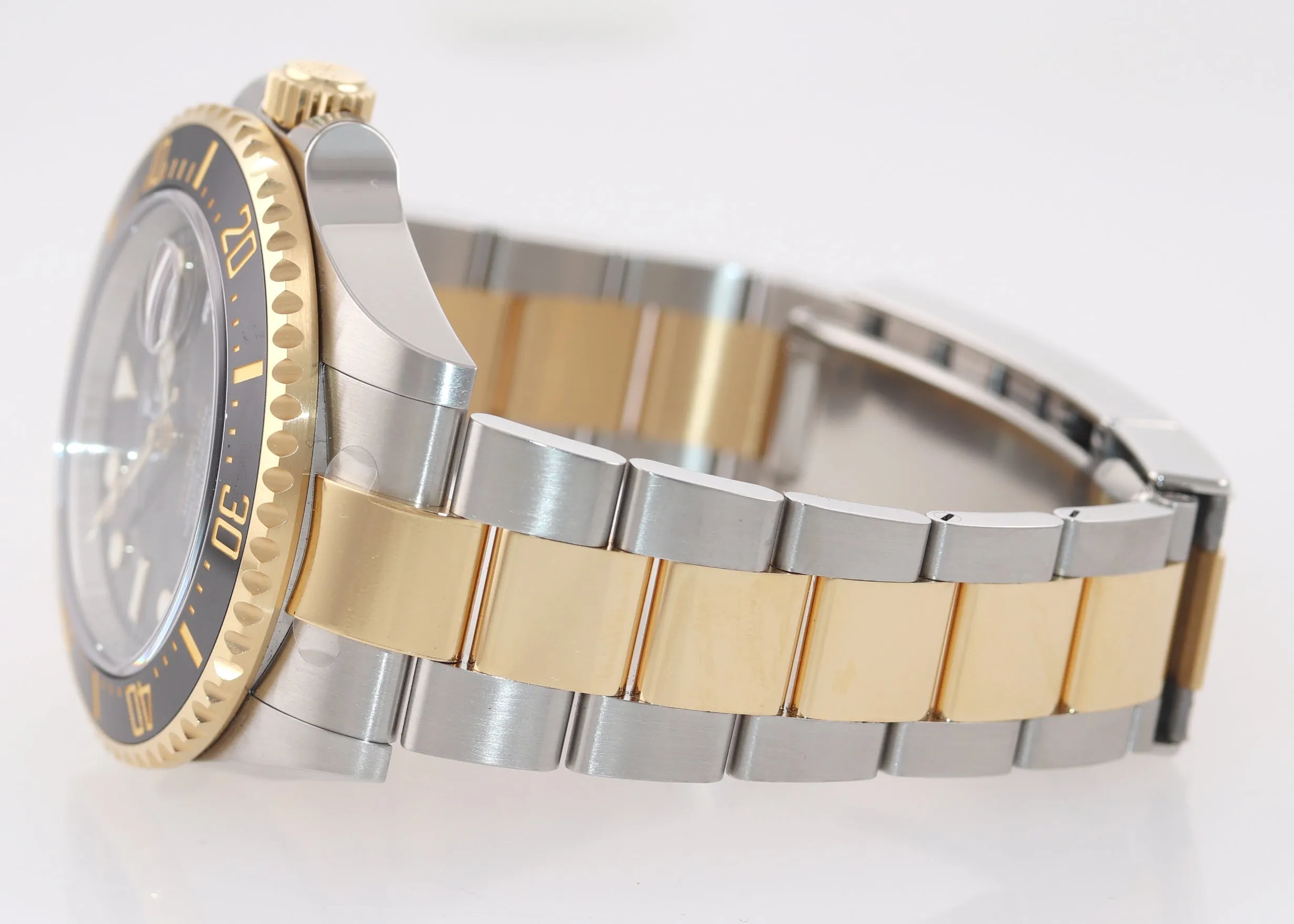 2022 PAPERS Rolex Sea-Dweller 43mm 126603 Two-Tone Yellow Gold Steel Watch