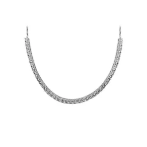 Adjustable Silver Choker