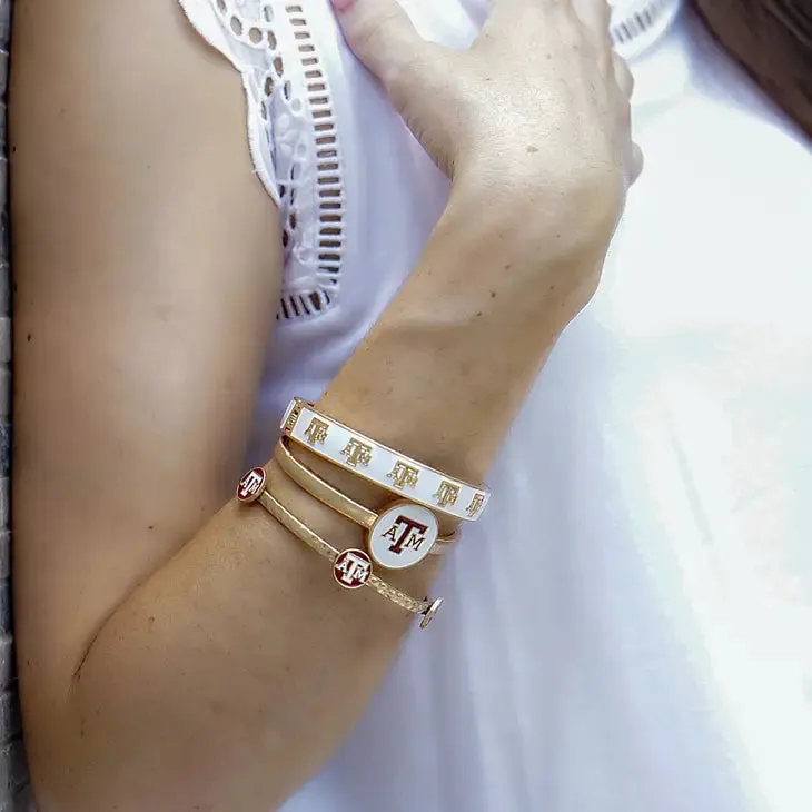 Aggies Enamel Bangle