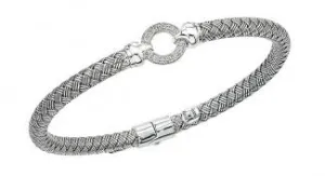 Alisa Sterling Silver Bangle Bracelet