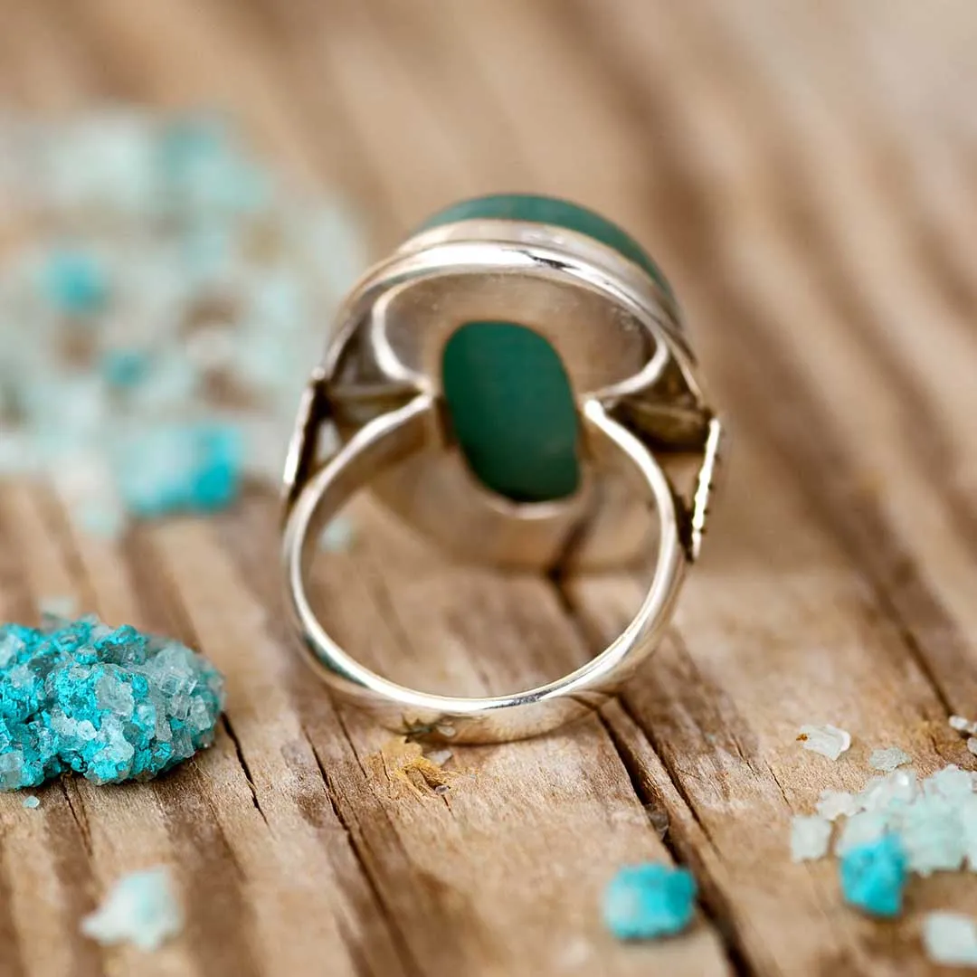 Amazonite Ring Sterling Silver