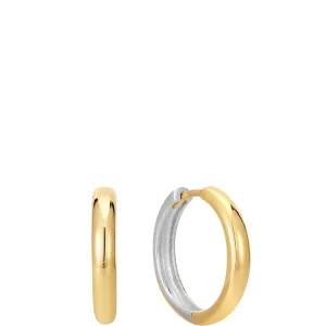 Ania Haie Two Tone Hoop Earrings