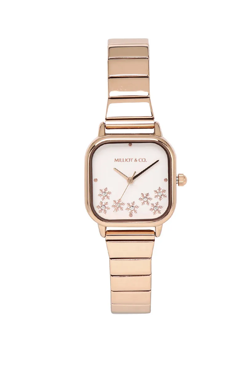 Annika Watch Set (Salmon & Black)