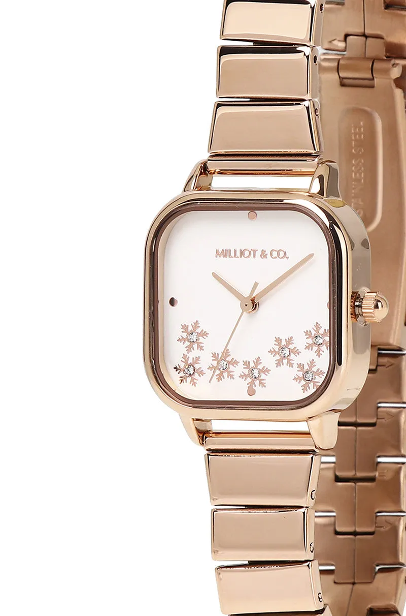 Annika Watch Set (Salmon & Black)