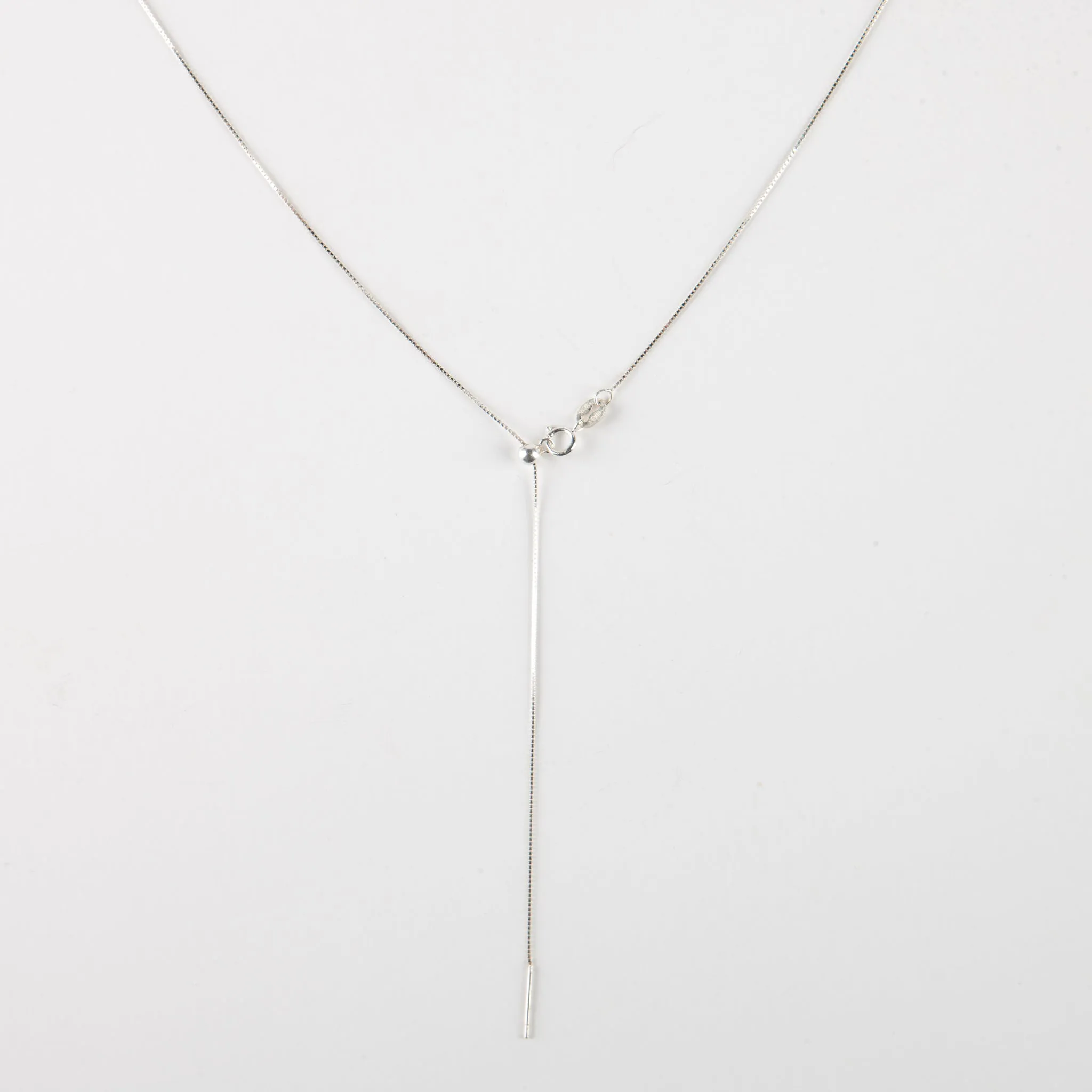Aquamarine   Apatite   Lapis Adjustable Slide Chain Gemstone Necklace