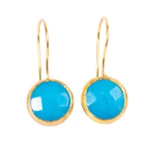 Aquamarine Drop Earrings