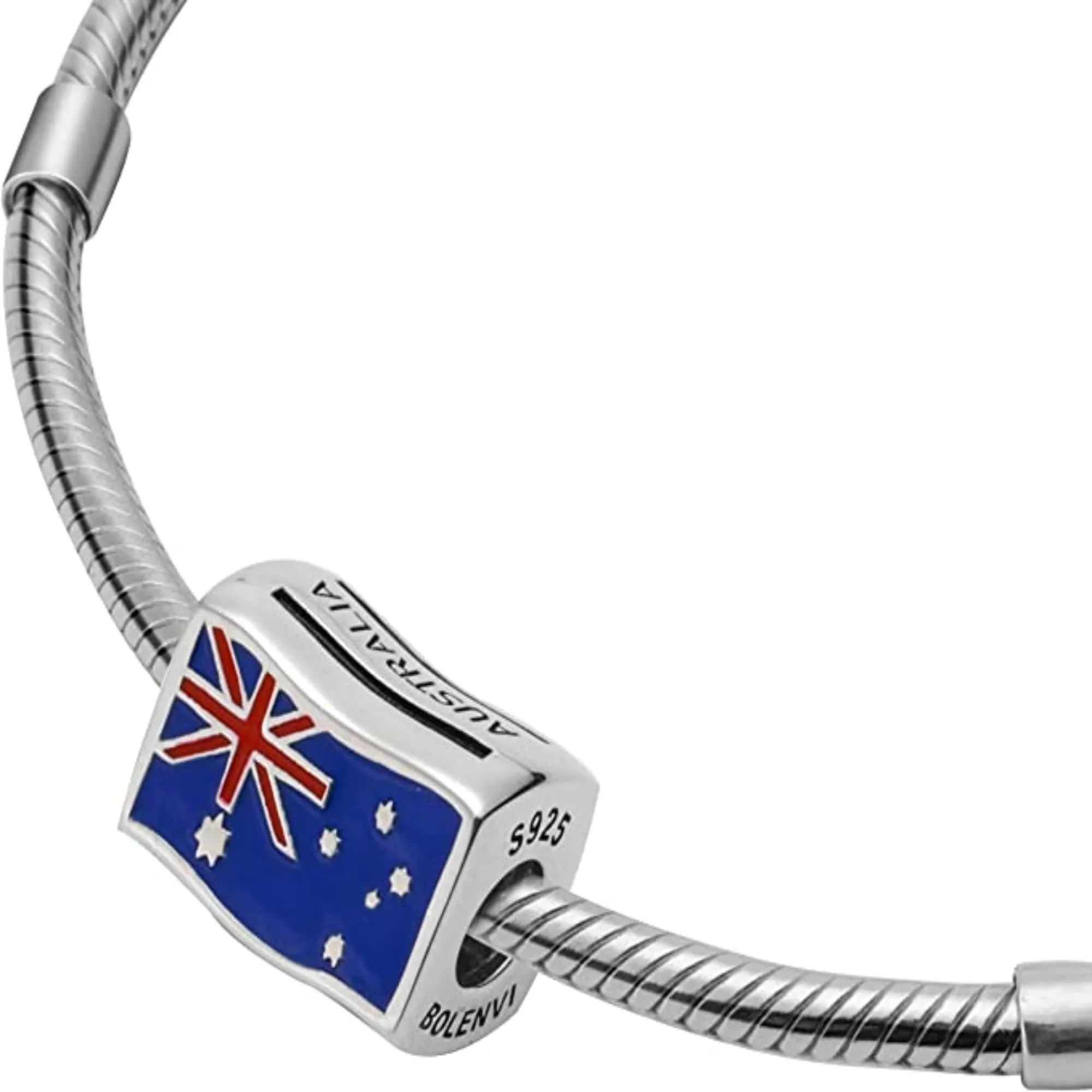 Australia Flag Country Bead Charm