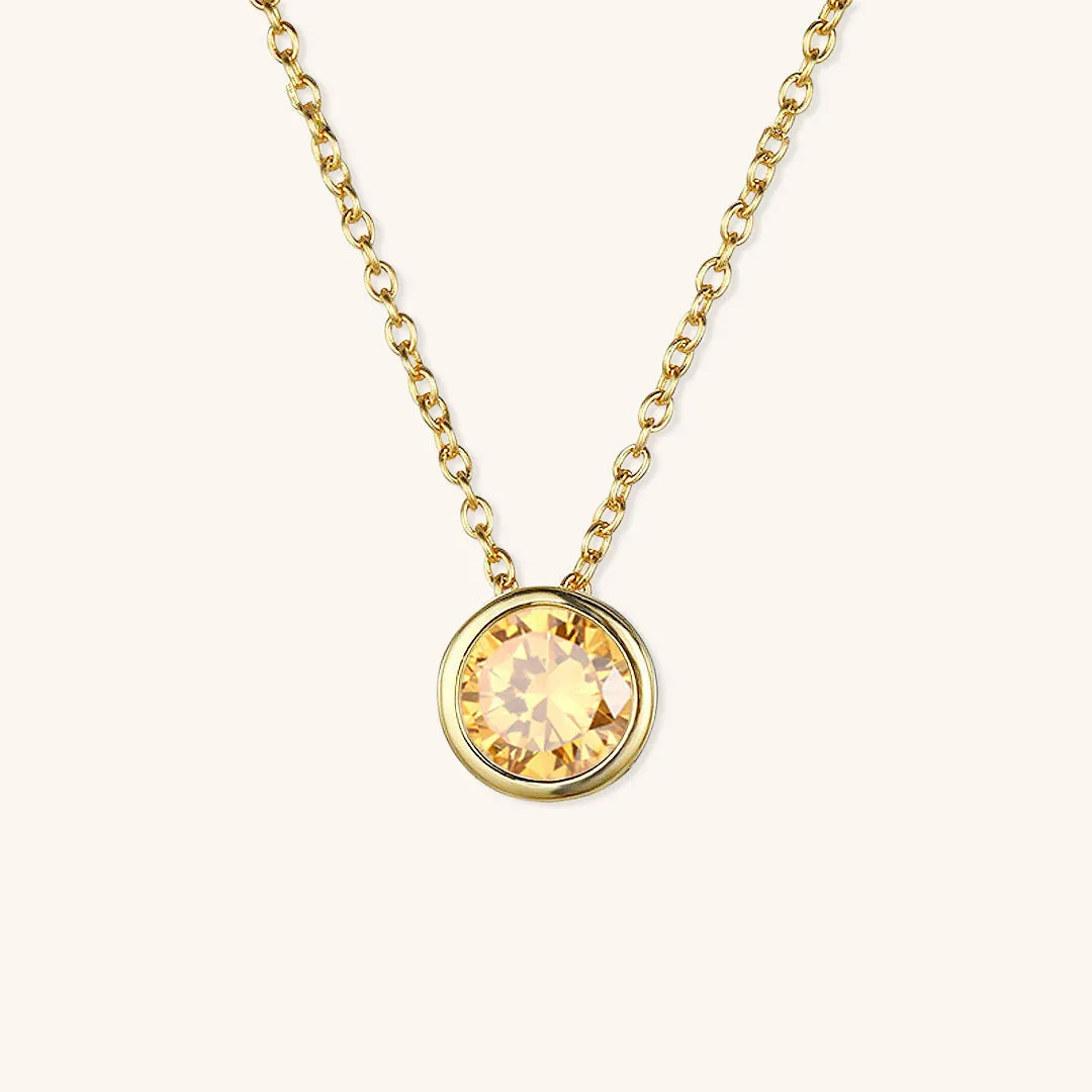 Azula Birthstone Necklace
