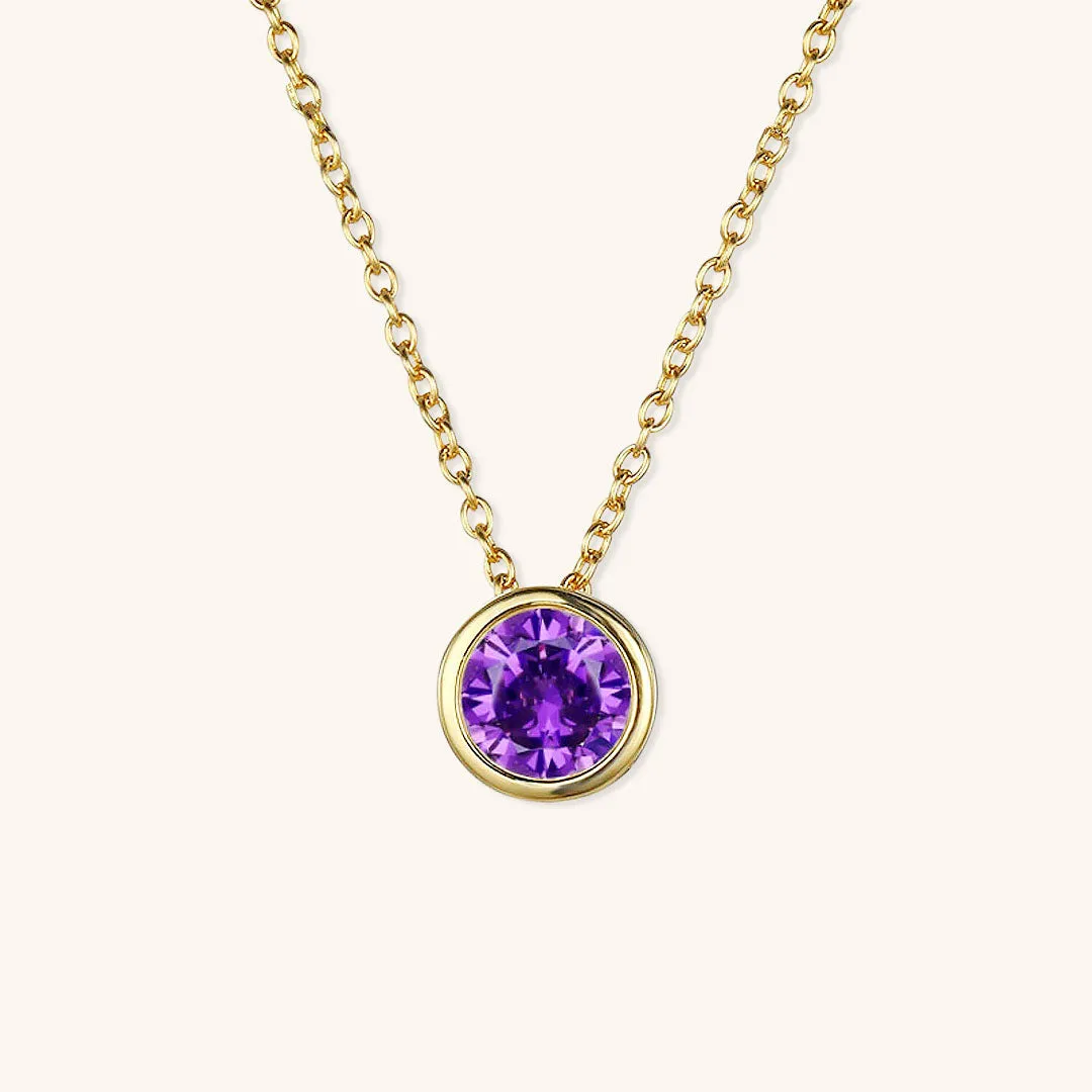 Azula Birthstone Necklace