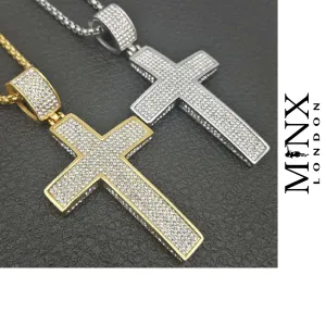 Big Cross Pendant | Cross Necklace | Cross necklace for Men | Cross Necklace Women | Cross Pendant and Necklace | Iced Out Cross Pendant