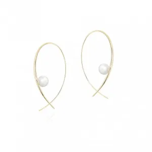 Birks Essentials Freshwater Pearl Hoop Earrings