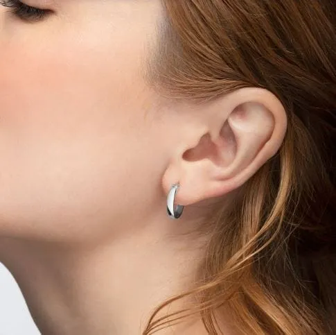Birks Sterling 15mm Muse Hoops