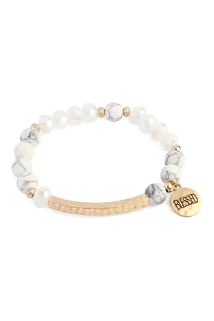 BLESSED CHARM NATURAL STONE BRACELET