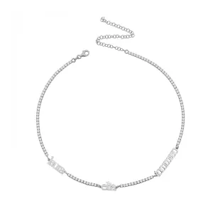 Block Names Tennis Choker