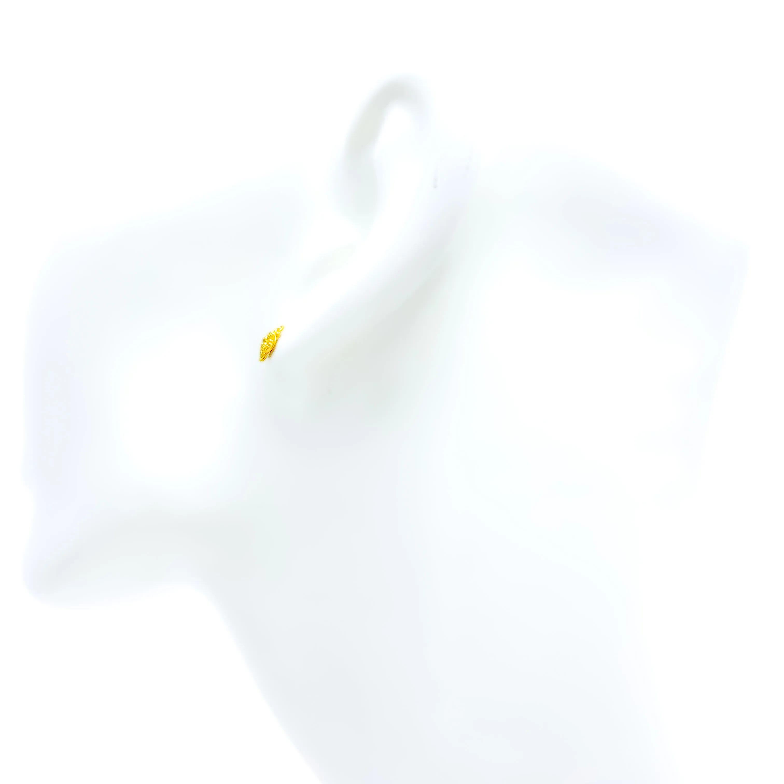 Bold Exquisite 22k Gold Baby Earrings