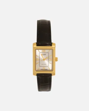 Casio LTP1234PGL-7A2 Watch Black/Gold