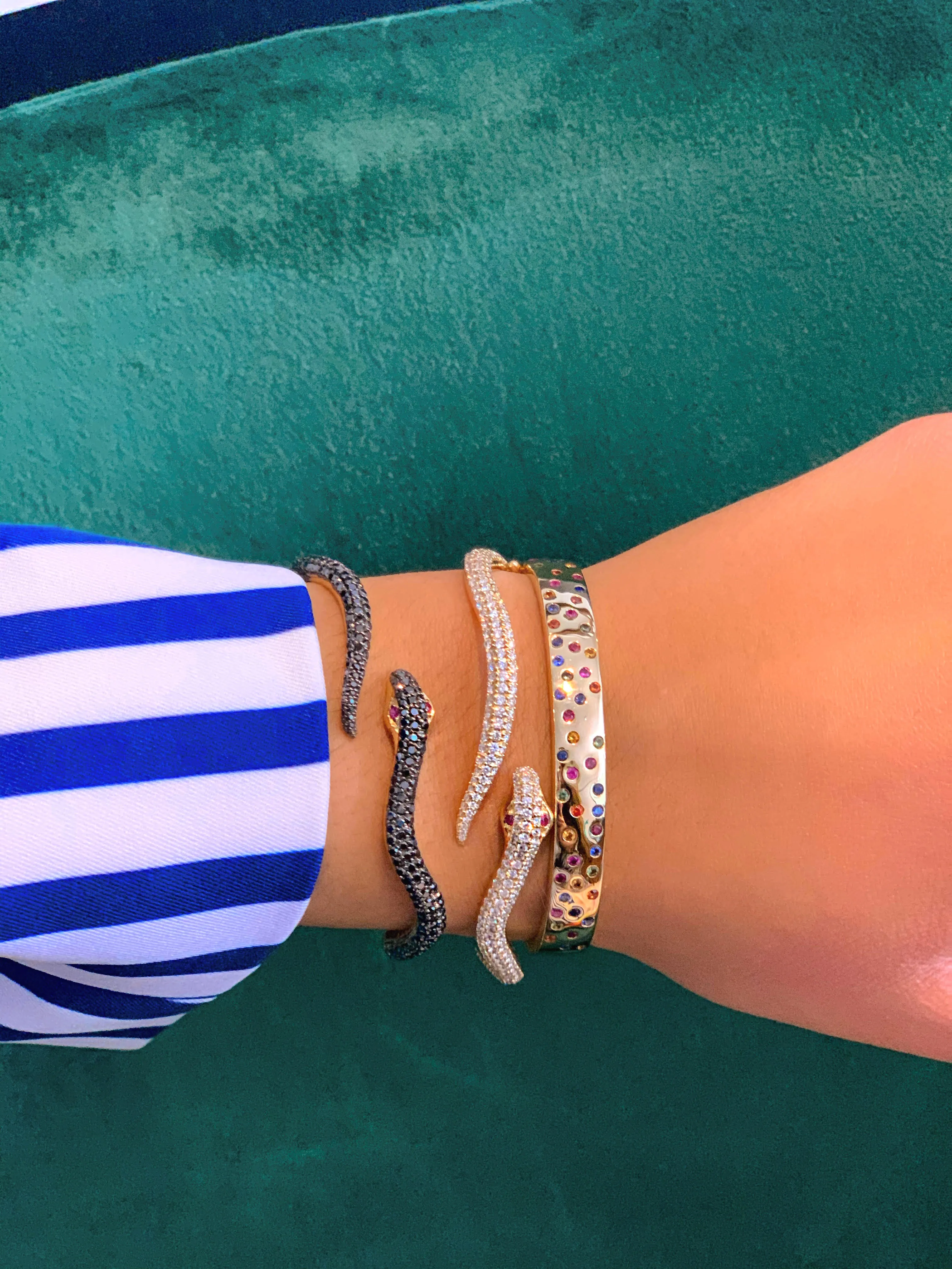 Celestial Rainbow Bangle