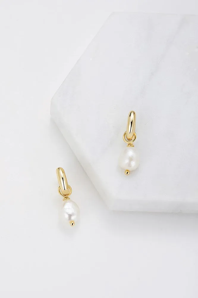 Charlie Mini Hoop - Gold