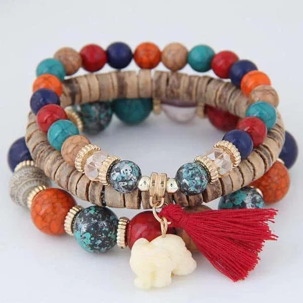 Charm Bracelets Set