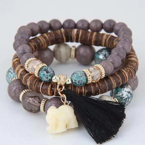Charm Bracelets Set
