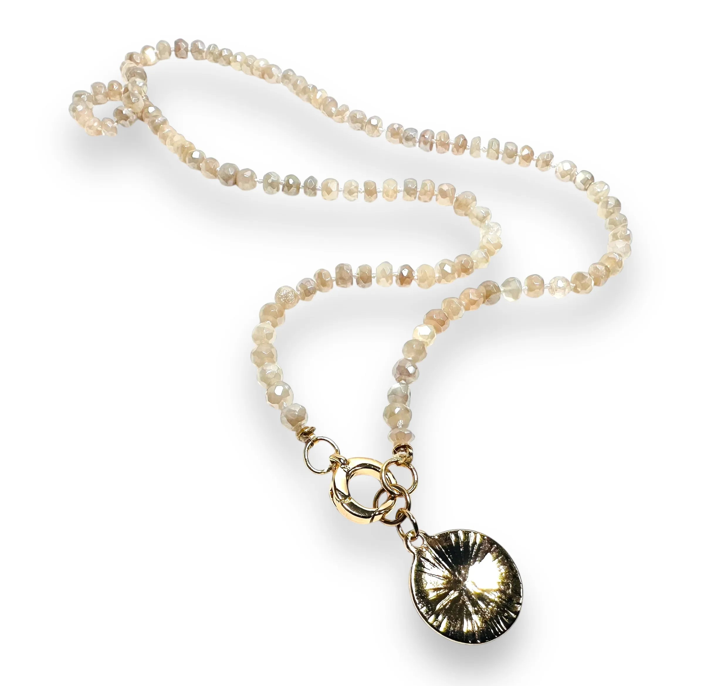 Chocolate Moonstone Necklace