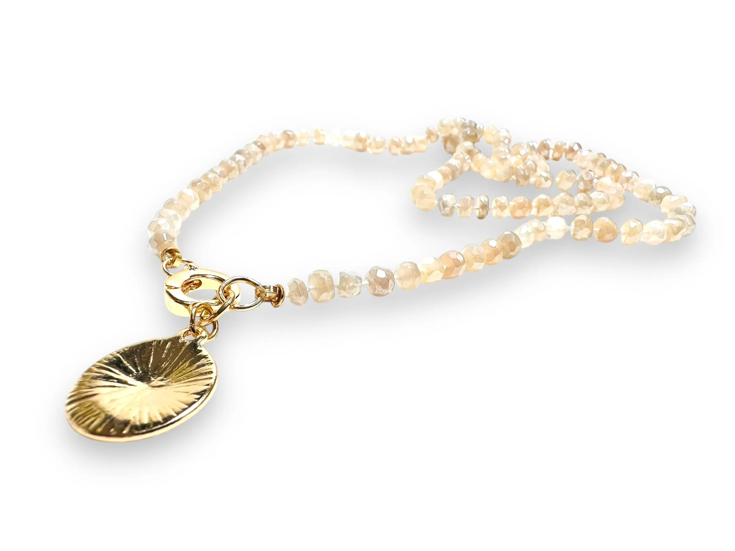 Chocolate Moonstone Necklace