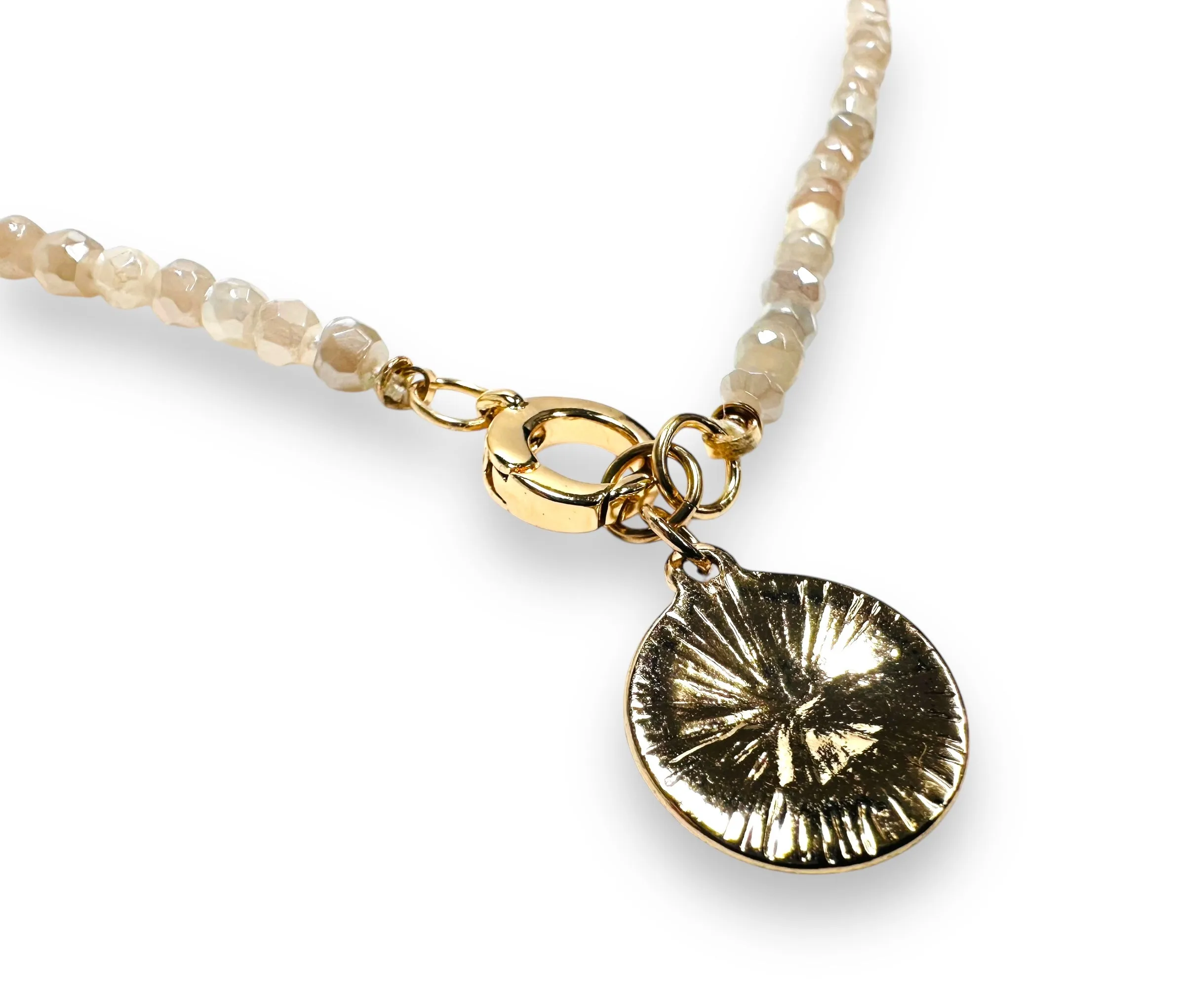 Chocolate Moonstone Necklace