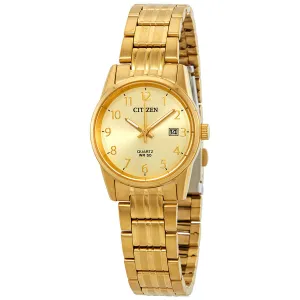 Citizen Gold Dial Ladies Watch EU6002-51Q