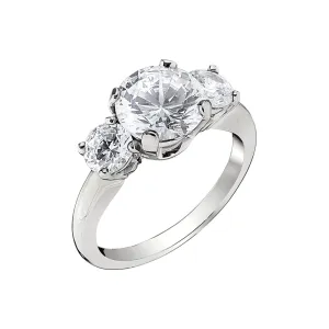 Classic Three Stone Engagement Rings
