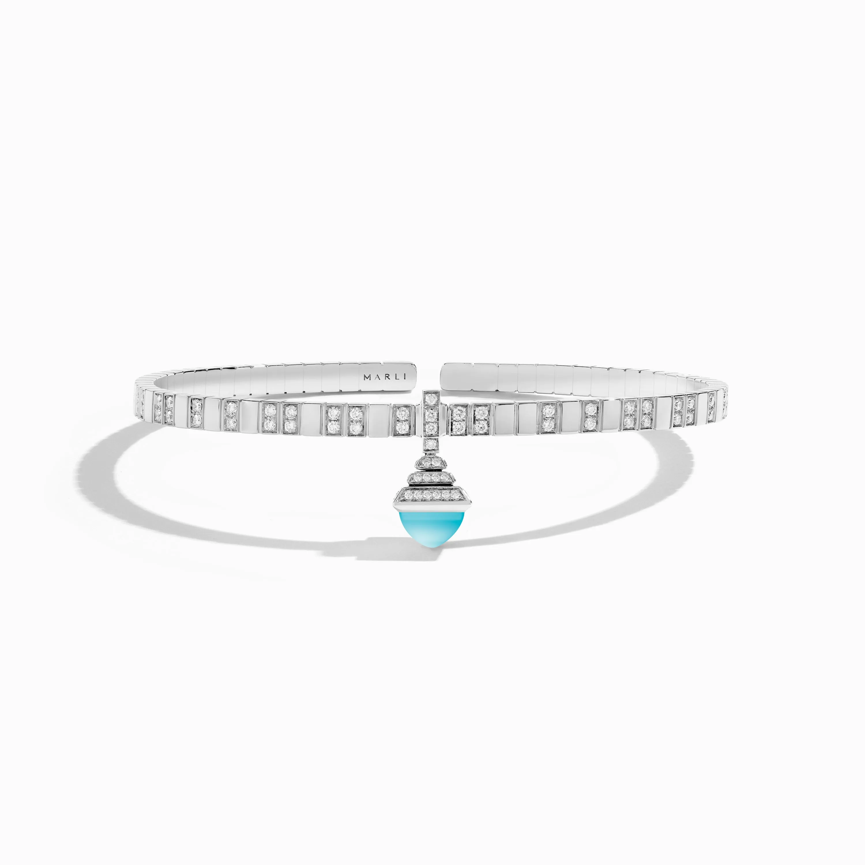 Cleo Charm Diamond Bracelet