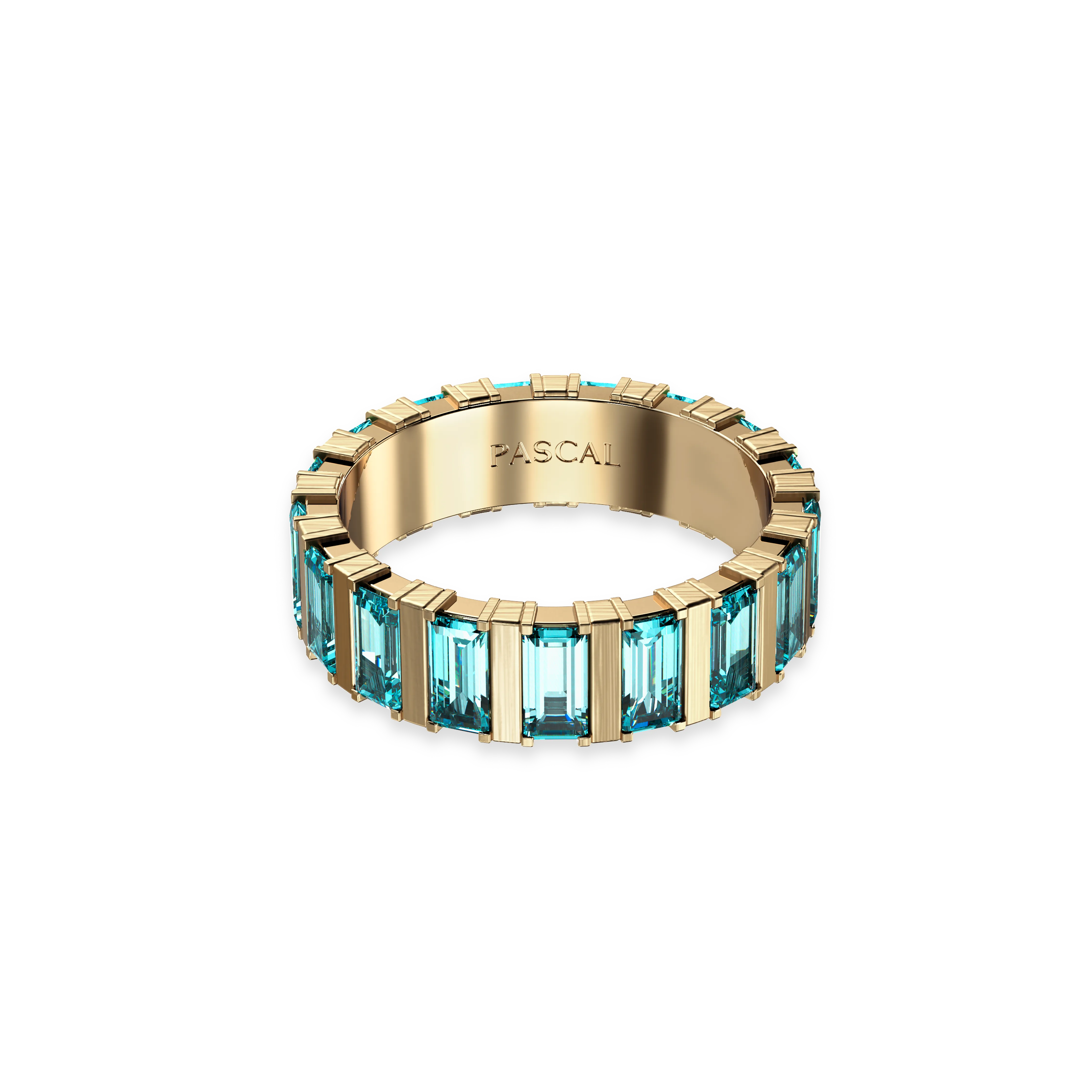 'Coastal Oasis' Gemstone Eternity Ring