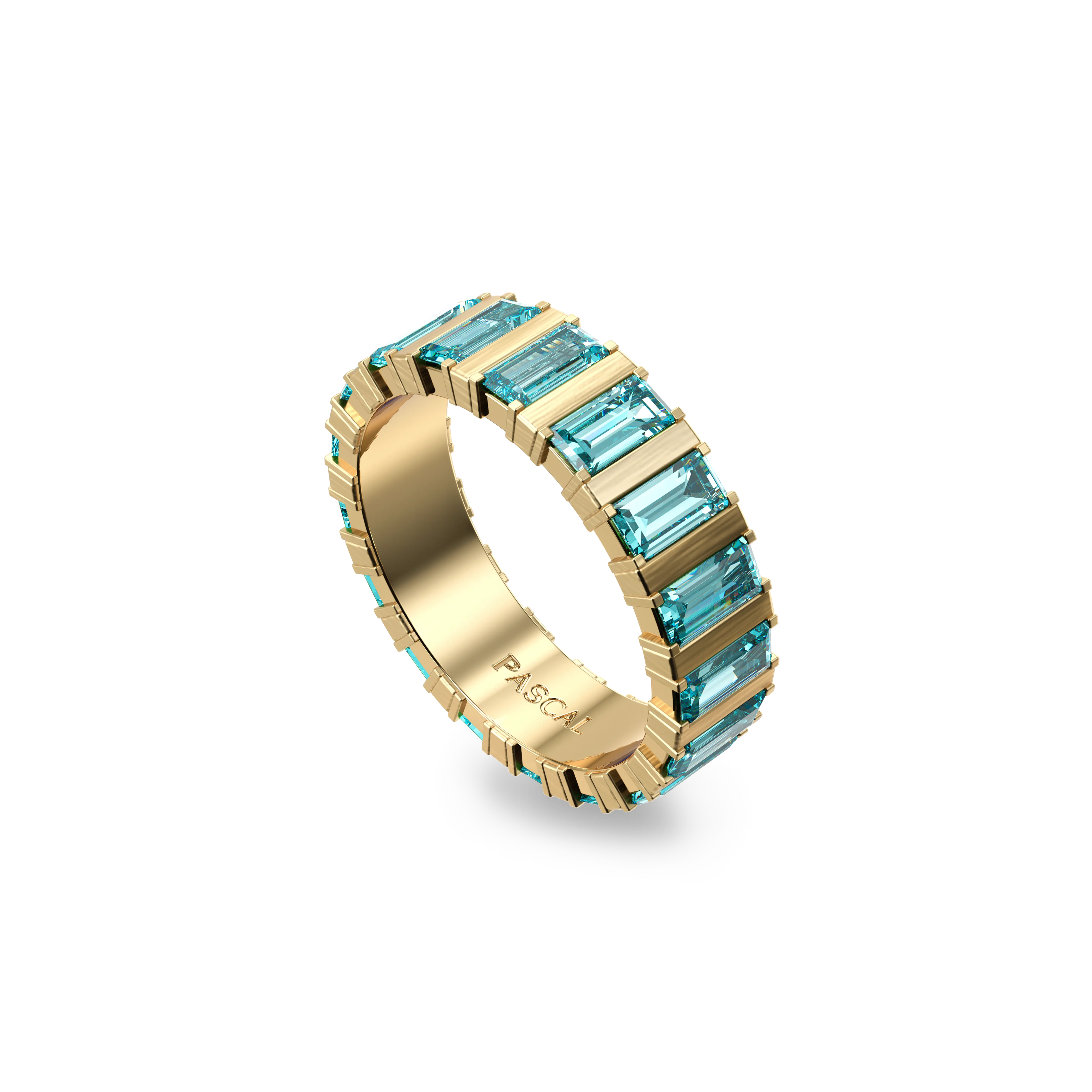 'Coastal Oasis' Gemstone Eternity Ring