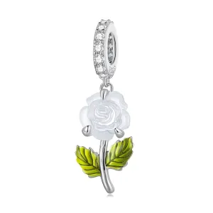Colour Changing Rose Pendant Charm